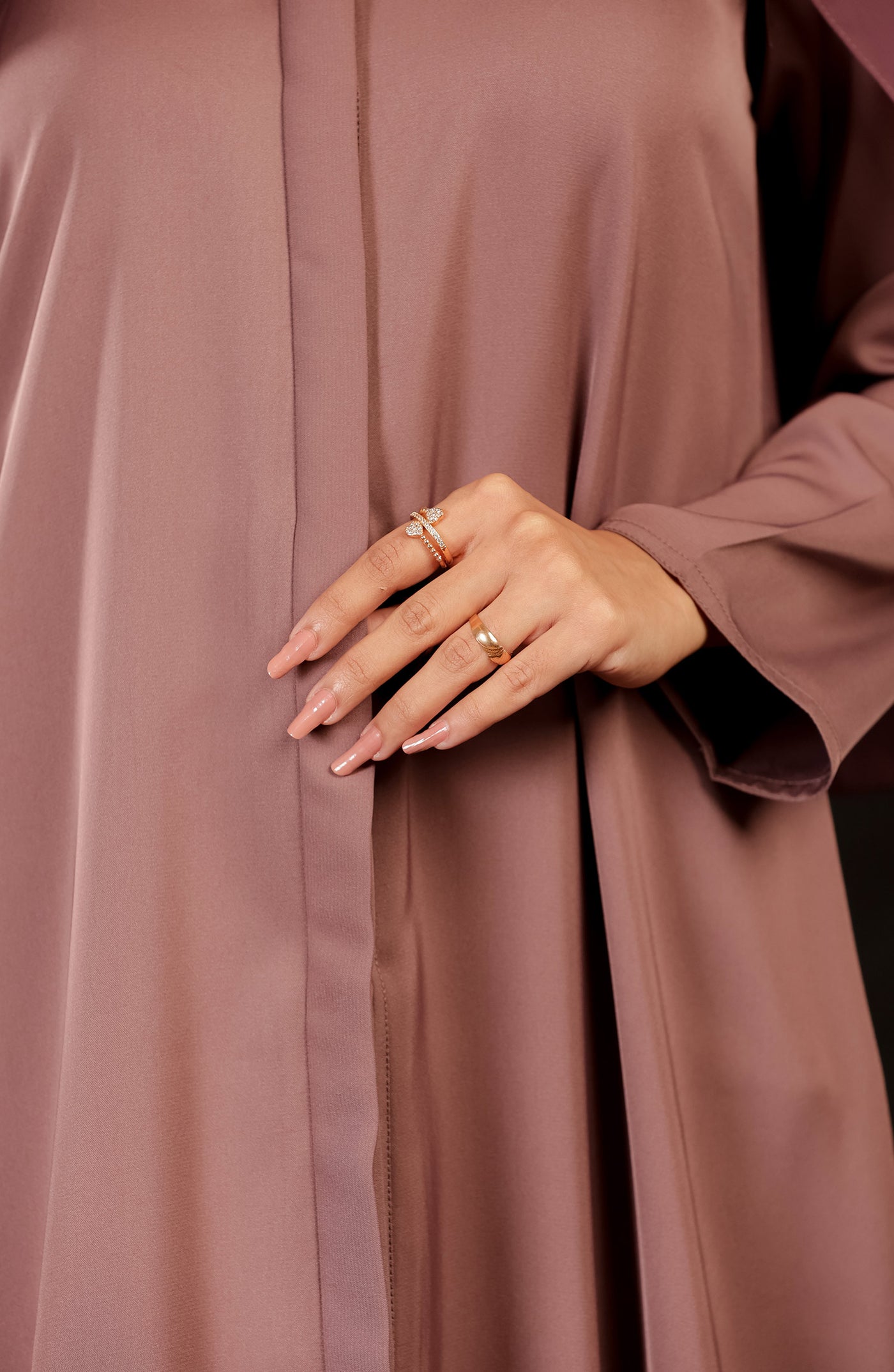 stylish brown mocha abaya
