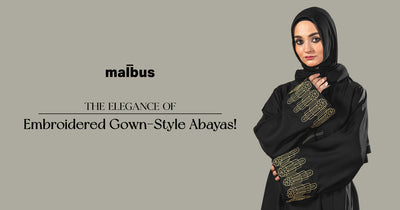 Elevate Your Wardrobe | The Allure of Embroidered Gown-Style Abayas