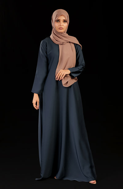 Zinc Front Closed Abaya