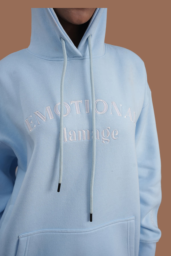 Women's Ice Blue Hoodie