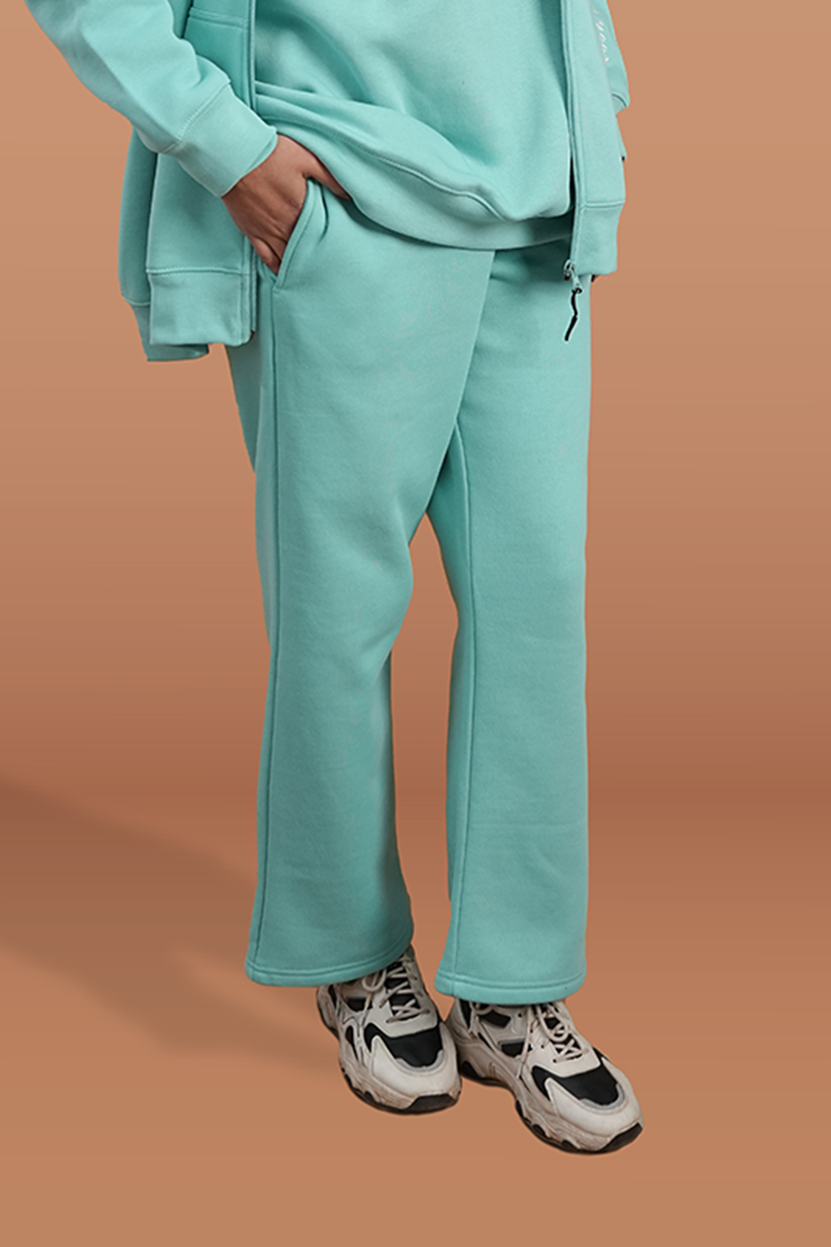 Women's Sea Green Casual Wear Set