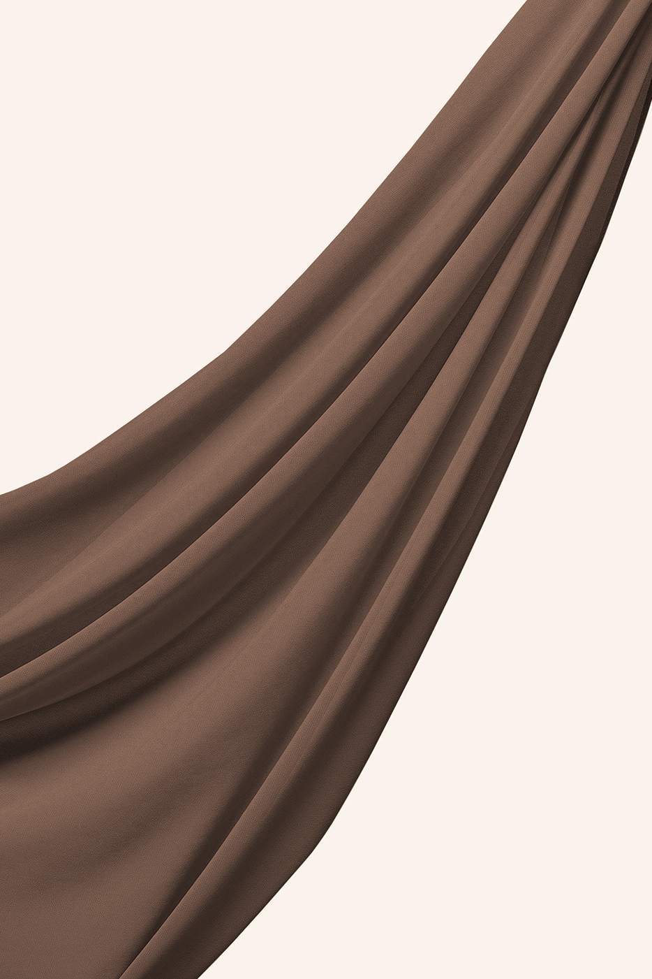 Luxe Chiffon Hijab - Mink