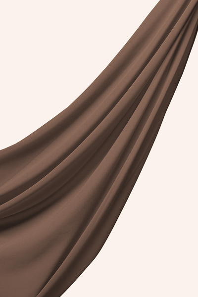 Luxe Chiffon Hijab - Mink