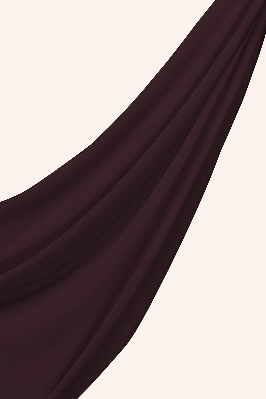 Luxe Chiffon Hijab - Plum