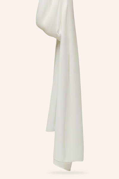 Luxe Chiffon Hijab - Ivory