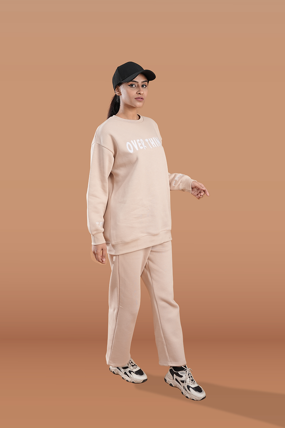 Women's Beige Overthinker Set