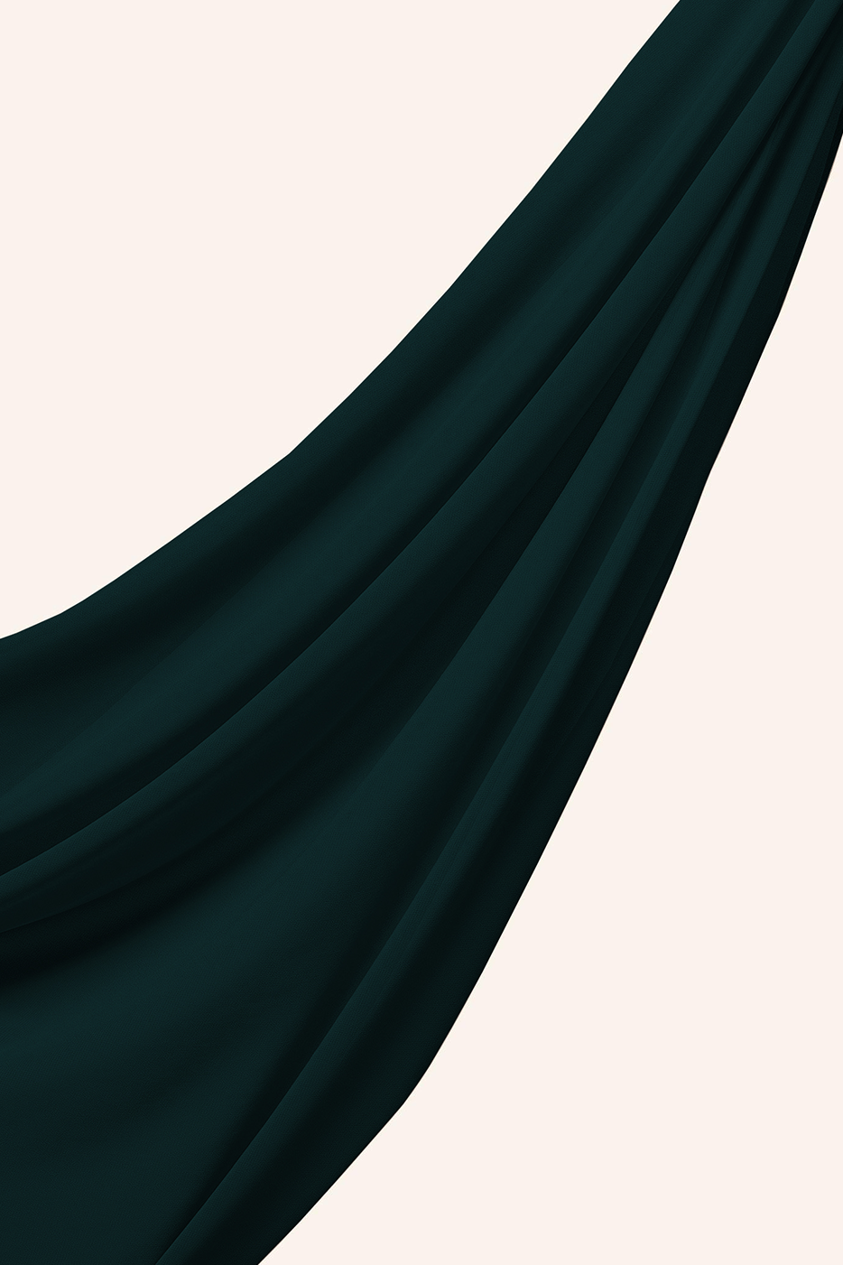 Luxe Chiffon Hijab - Zinc