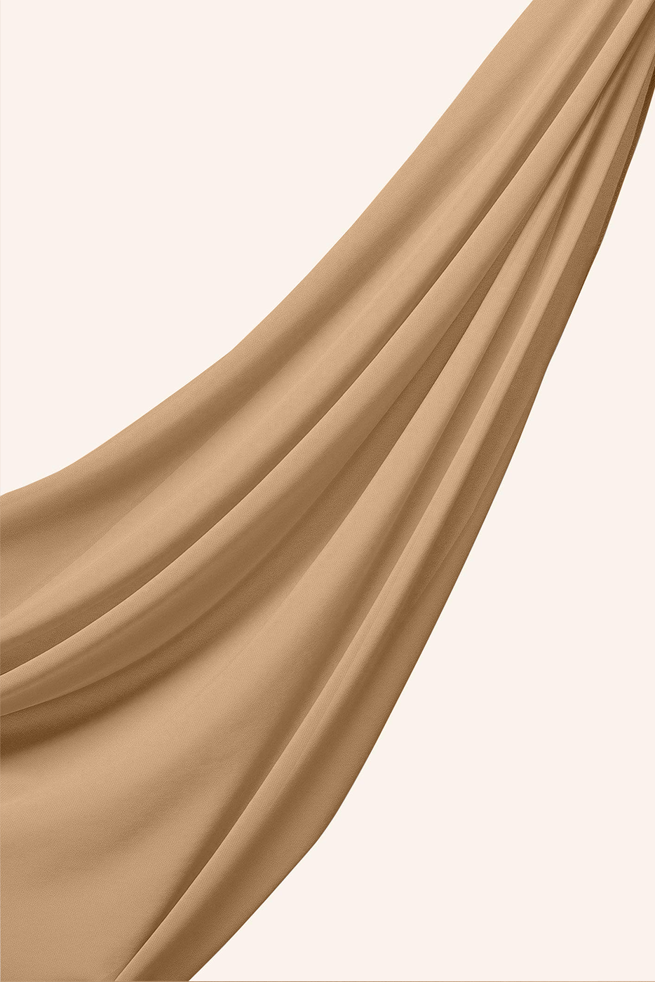 Luxe Chiffon Hijab - Sand