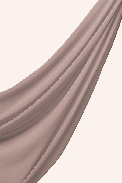Luxe Chiffon Hijab - Powder Pink