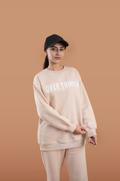 Women's Beige Overthinker Set