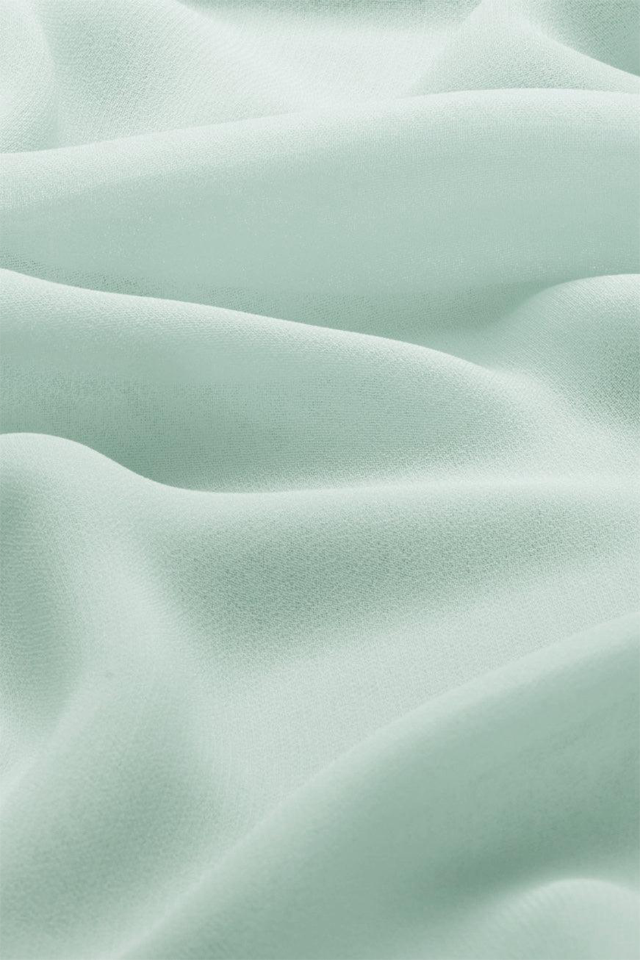 Luxe Chiffon Hijab - Misty Blue