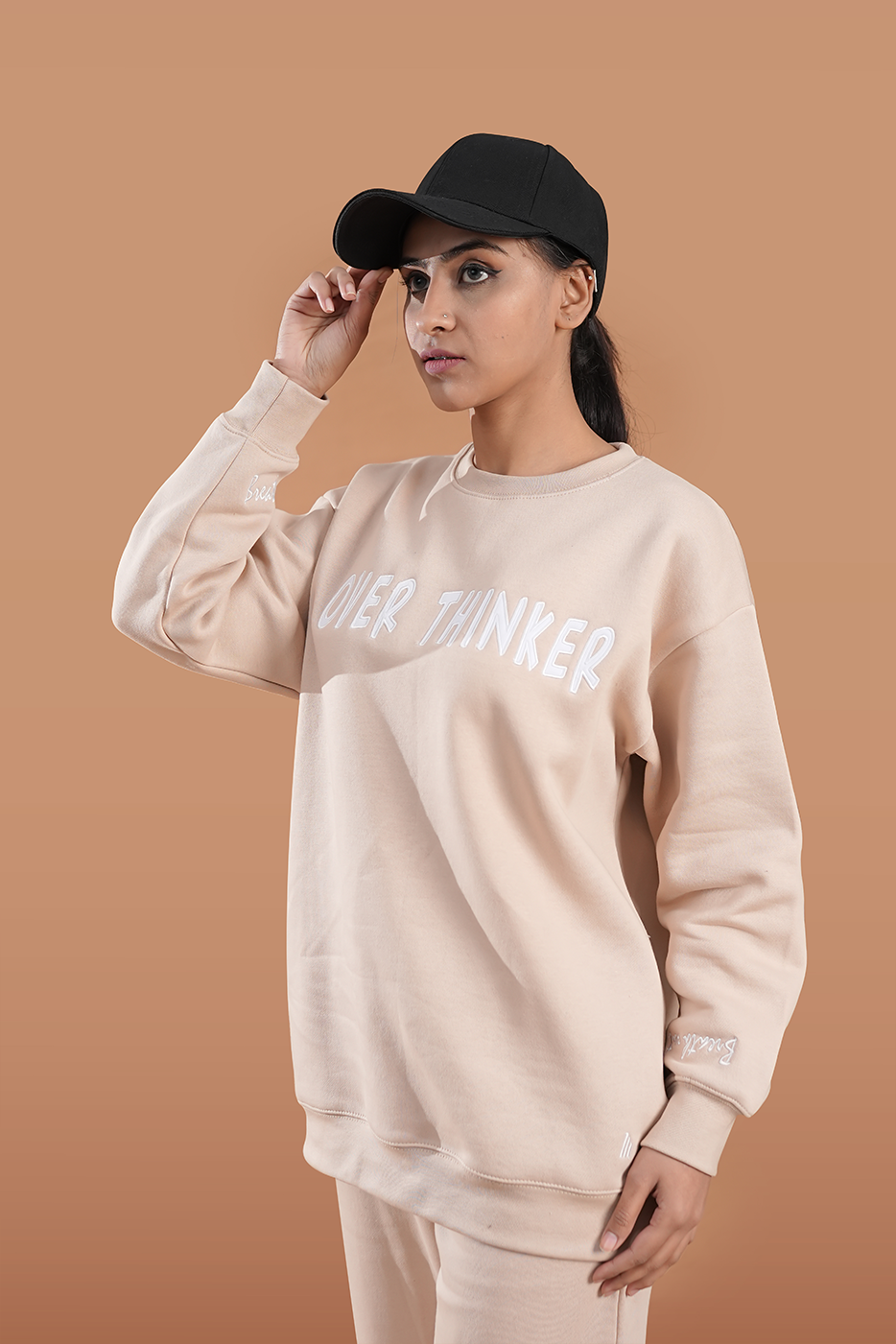 Women's Beige Overthinker Set