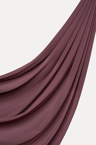 Luxe Chiffon Hijab - Mulberry