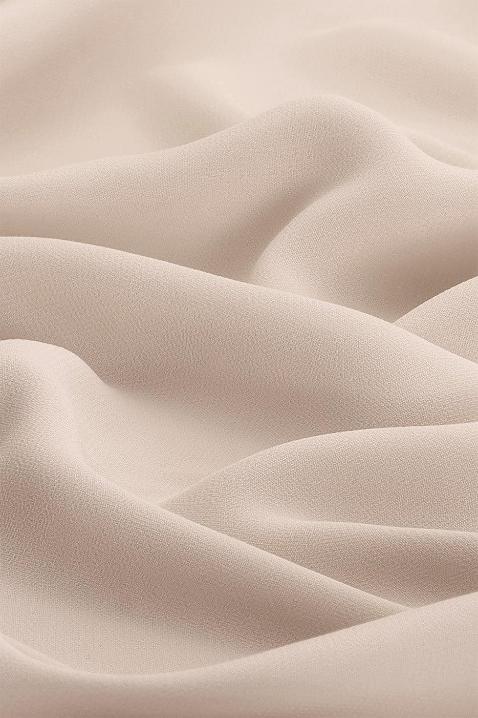 Luxe Chiffon Hijab - Pearl