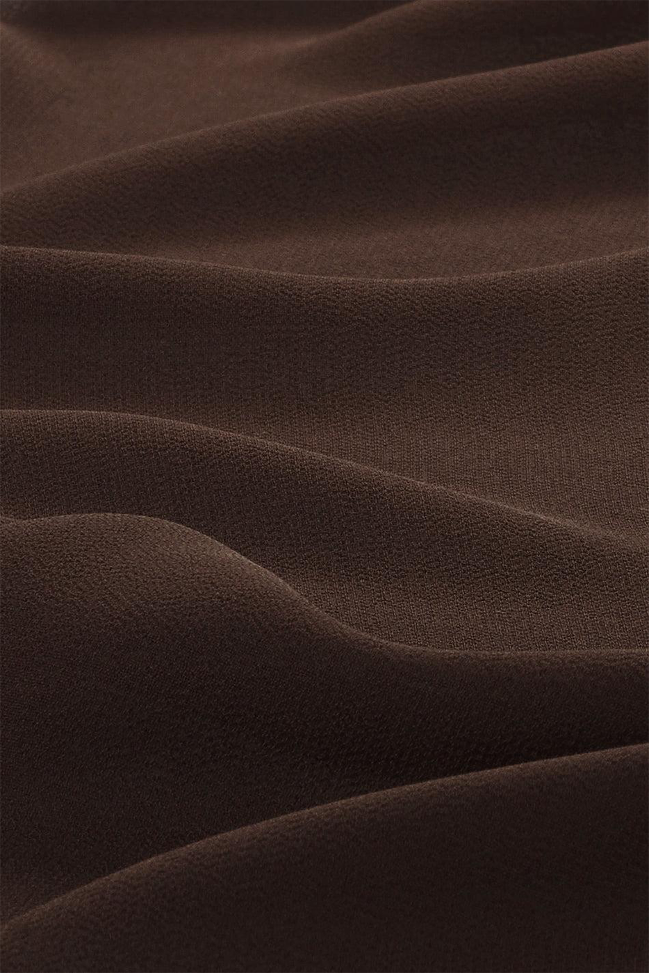 Luxe Chiffon Hijab - Cocoa