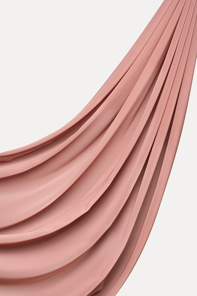 Luxe Chiffon Hijab - Dusty Pink