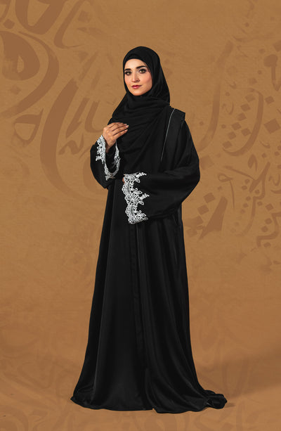 Raha Abaya by Malbus: Modern Style Chiffon Hijab