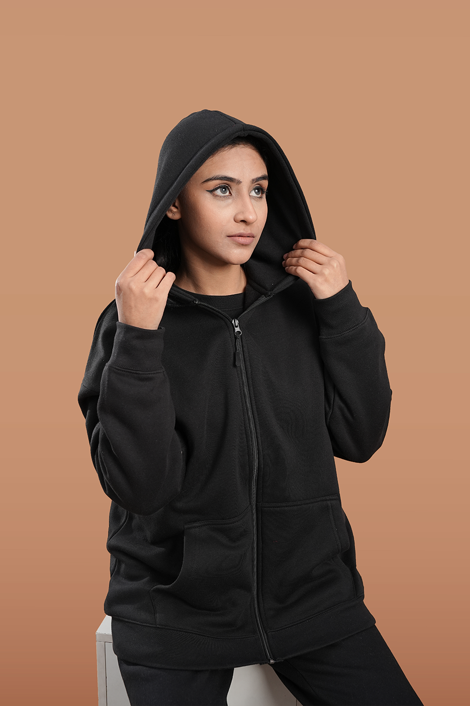 Women's Black Casual Wear Set