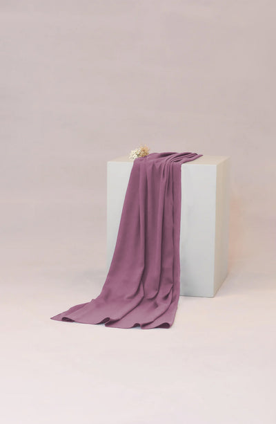 lavender georgette hijab