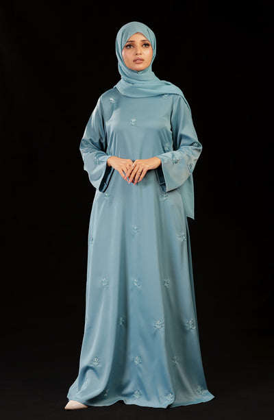 Abaya Hijab Turkish Muslim Abaya Design Dress Cream Color Dubai Made Abaya