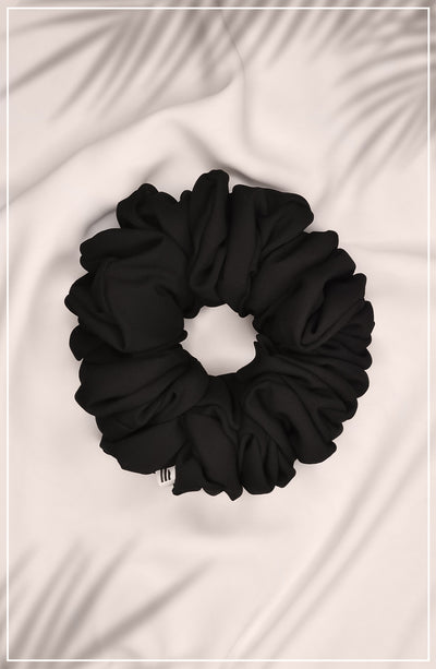black volumizer scrunchie in pakistan