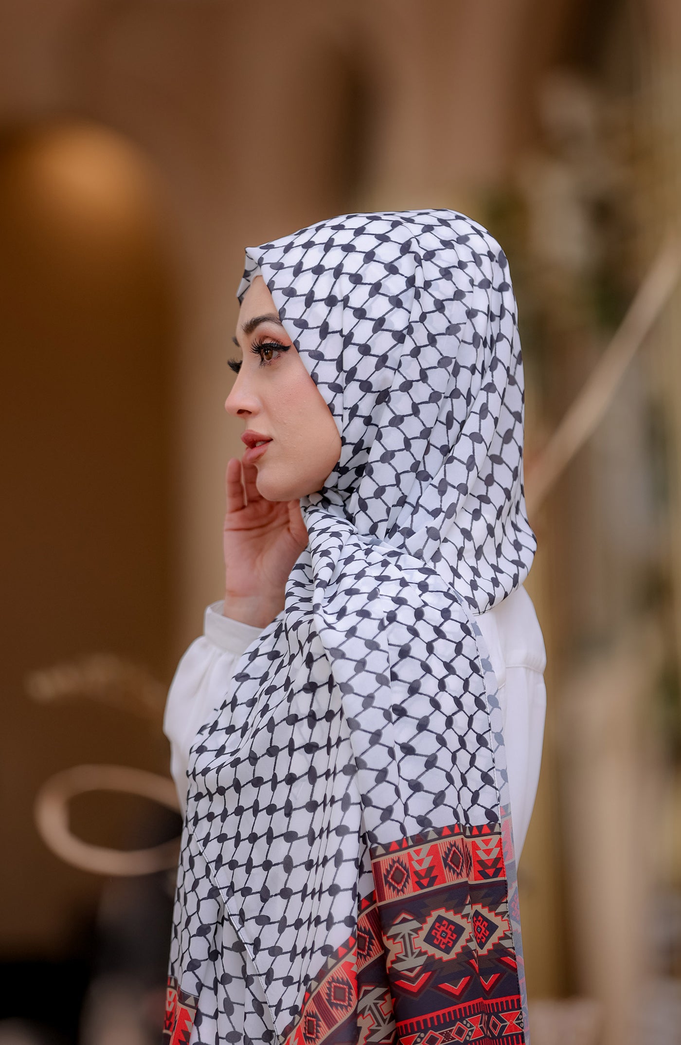 Palestine resilience hijab in pakistan