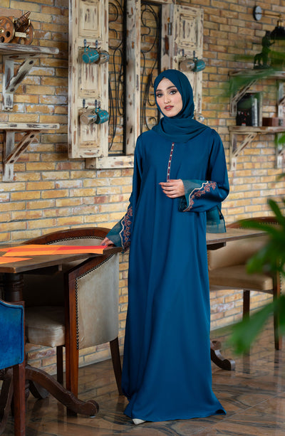 demure zinc abaya