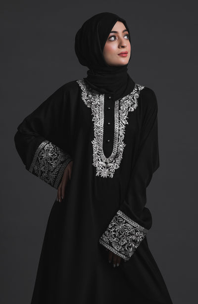 deneb black abaya