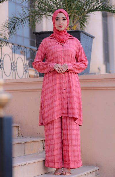 hot pink loungewear online in pakistan