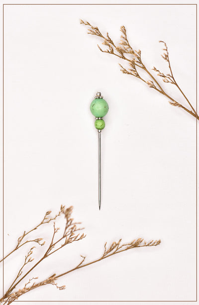 Magnesite Green Hijab Pin