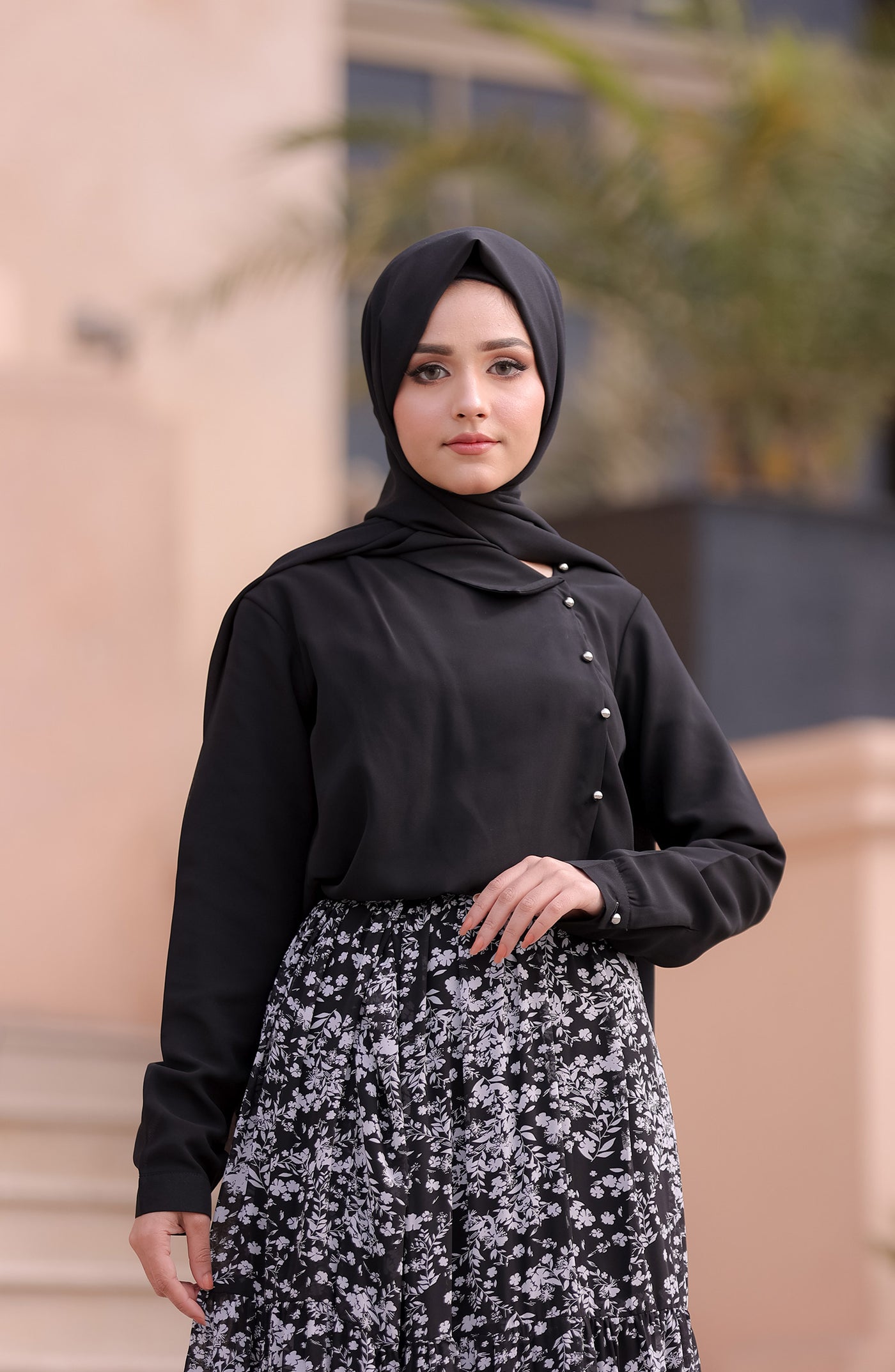 smokey skirt with beautiful top in pakistan