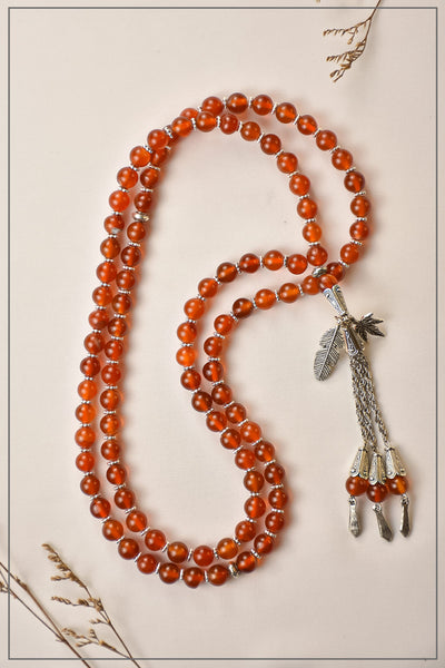 rust colour tasbih