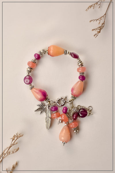 Sensations Stone Hand Bracelet for Girls