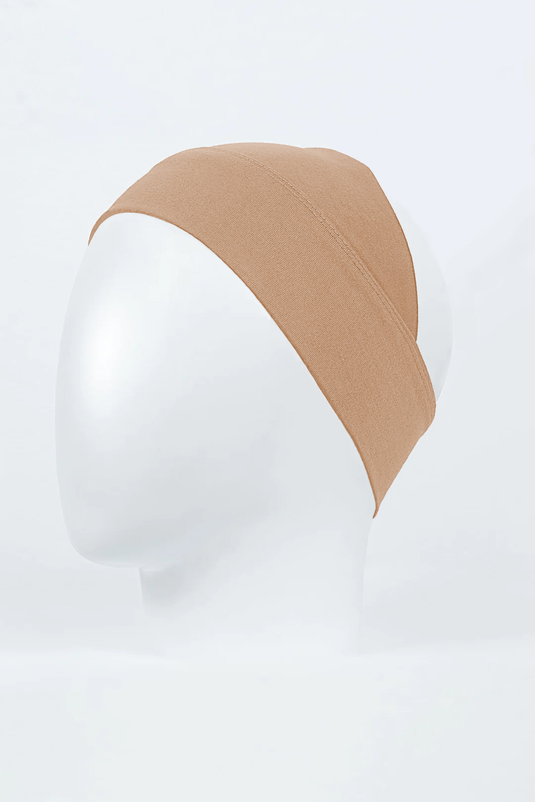 camel color hijab head band for girls