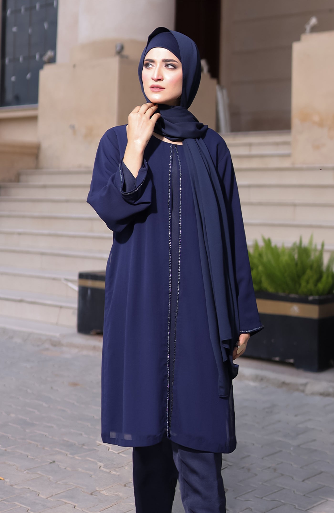 New and simple abaya designs for everyday wear