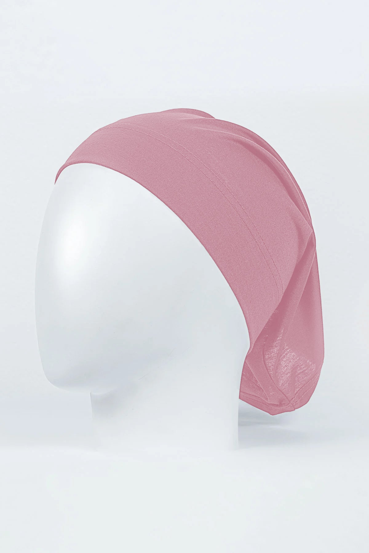 pink colour hijab tube cap for girls