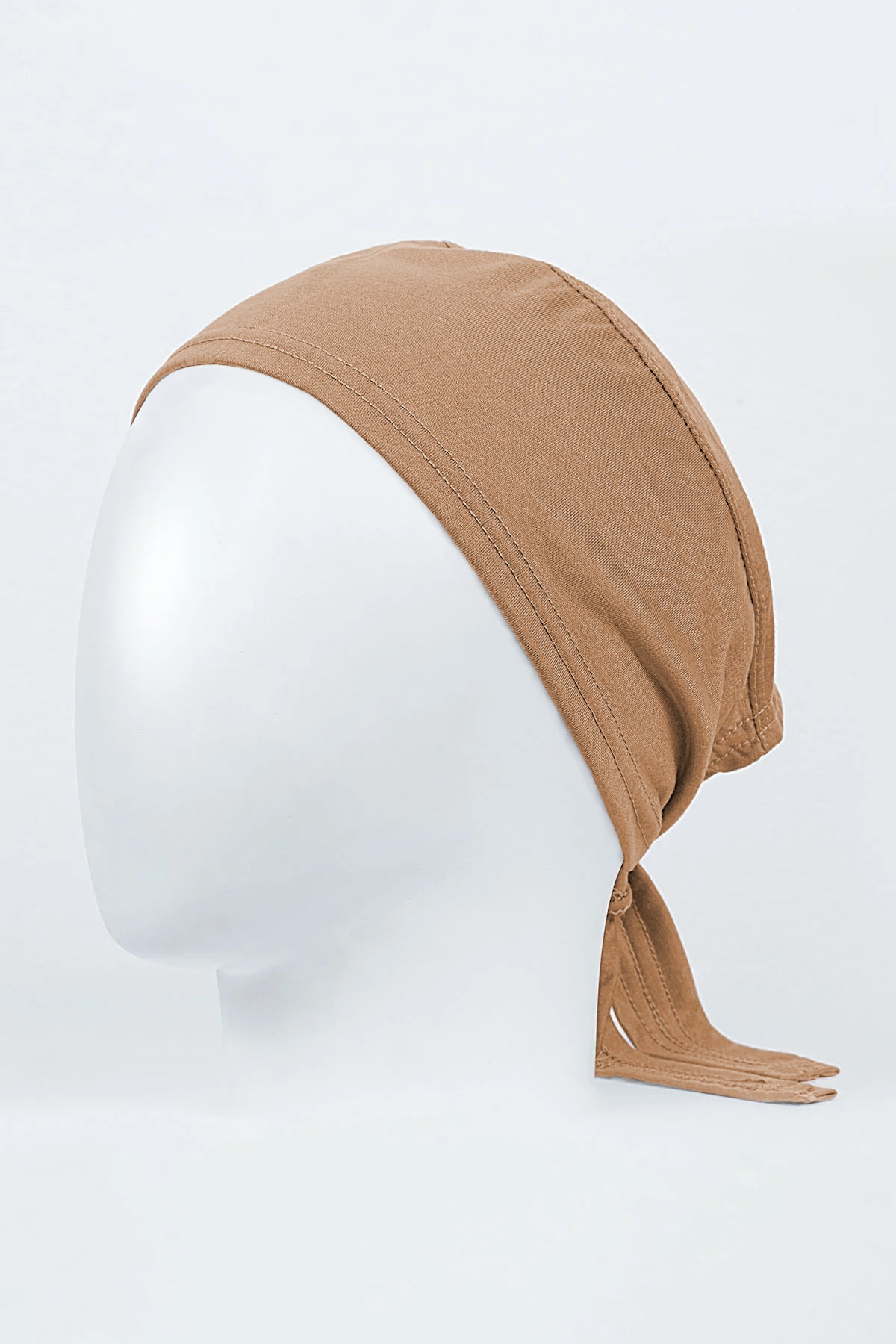 hijab inner cap in camel colour